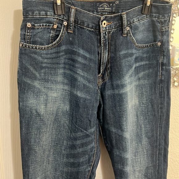 Mens Lucky Brand Jeans SZ 33 by34 - Picture 3 of 6